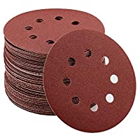 Los mejores  - Papel de Lija de 80 Piezas 40- 80- 120- 240- 320- 400- 600- 800 Granos Surtidos 120mm LANHU Papeles de Lija Abrasivos…